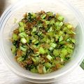 SIIKO☆'s cooksnap of when they made 大根葉のおかか炒め.