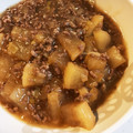 kanjuna's cooksnap of when they made 大根と挽肉のとろみ炒め.