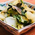 島子☆'s cooksnap of when they made 大根と茗荷の含め煮.