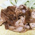 tsuyu625's cooksnap of when they made 鶏肉と玉ねぎのハニー粒マスタード焼き☆☆.