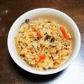 おにぎり99's cooksnap of when they made 簡単激ウマ♡中華風鶏ごぼうご飯.