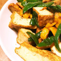 mikkusan's cooksnap of when they made 低糖質作りおき！厚揚げとピーマン炒め.