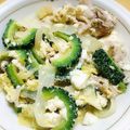 ♪YOKO's cooksnap of when they made 簡単ゴーヤチャンプルー.