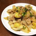 高菜もあ's cooksnap of when they made かぶがジューシー豚肉とさつまいも炒め.