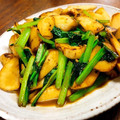 ちゃちゃまる26's cooksnap of when they made さといもと小松菜のスタミナ炒め.