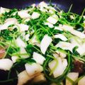 MOKA★☆'s cooksnap of when they made 離乳食完了期〜幼児食に♫豆苗のツナ炒め.