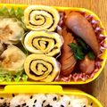 クックぶちゃこ☆'s cooksnap of when they made ■卵1個でお弁当■チーズ海苔巻き卵焼き■.