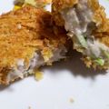 Takarai3's cooksnap of when they made 里芋と海老のクリームコロッケ.