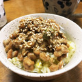 YUKIKI☆'s cooksnap of when they made 日本茶にこだわる納豆茶漬け　柚子胡椒風味.