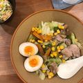 ＊ＡＫＯＲＩ＊'s cooksnap of when they made ✿ラーメンの具にも♬玉きゃべ焼き豚炒め✿.