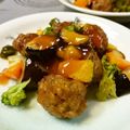 ちゅうさんの家's cooksnap of when they made 青ねぎ入り肉団子の甘酢あん.