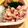 sun☆mama's cooksnap of when they made お弁当に隙間にくるくるハムとチーズのお花.
