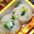 nosso's cooksnap of when they made 海老天風味の揚げ玉おにぎり。.