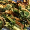 さとっちにゃん's cooksnap of when they made SDGs　間引き人参の葉のかき揚げ　3種.