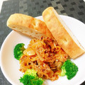 ☆３匹の子ぶた☆'s cooksnap of when they made *牛肉と玉ねぎのにんにくトマト炒め*.