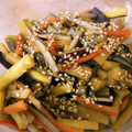 クック7YP47N☆'s cooksnap of when they made さつまいもとごぼうのきんぴら.