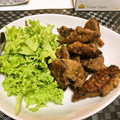 ひよりん☆彡's cooksnap of when they made 豚レバーのから揚げ.