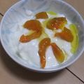きらり流れ星's cooksnap of when they made 水切りヨーグルトにオリーブ油♪.