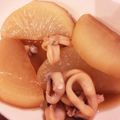 まきろんカフェ's cooksnap of when they made 短時間で簡単な柔らかイカと大根煮.