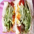 ばやし's cooksnap of when they made カフェみたいな★卵とトマトのサンドイッチ.
