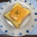 ☆なあなクック☆'s cooksnap of when they made 簡単 ズボラde朝食 ハムチーズトースト.