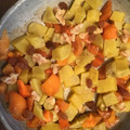 クックQ7W413☆'s cooksnap of when they made 【ベジなおかず】柿とさつまいものサラダ.