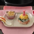 shibatama's cooksnap of when they made 【覚書】お誕生日♡ライスケーキ(離乳食).
