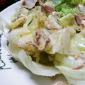 meeemaaa's cooksnap of when they made 外側キャベツとツナのめんつゆ和え☆.
