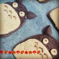 のんのんみるる's cooksnap of when they made 柔かホロホロ可愛い❤トトロクッキー HM.