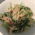 ユウトン4's cooksnap of when they made 簡単5分♪水菜サラダ.