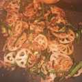 えびあぼがど's cooksnap of when they made 簡単!!れんこんと豚ひき肉の中華炒め♬.