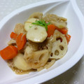 ちょこれーとなっつ's cooksnap of when they made 里芋と蓮根で肉じゃが風煮込み.