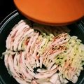 ♪餃子♪'s cooksnap of when they made 旨みたっぷり♪白菜と豚バラミルフィーユ鍋.