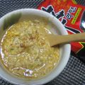 ジョングレ's cooksnap of when they made 辛ラーメンスープ雑炊.