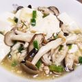 太鼓笛's cooksnap of when they made きのこあん豆腐 (きのこ生姜)【病院食】.