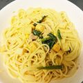 sakmo's cooksnap of when they made コーンスープで作るカルボ風ツナパスタ.