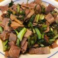hiromioryo's cooksnap of when they made 大根の葉とベーコン炒め.