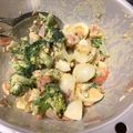 ね☆こ's cooksnap of when they made おつまみサラダ♪「マヨ卵ブロッコリー」.
