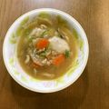 あぱとさうるす's cooksnap of when they made 長芋ですいとんスープ.