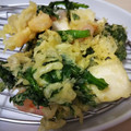 モグタソ's cooksnap of when they made 白エビと春菊のサクサクかき揚げ♪.