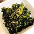 あいぼぼん's cooksnap of when they made ☆簡単☆ラディッシュの葉の炒め煮☆.