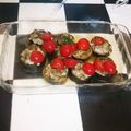 ★サンセット★'s cooksnap of when they made レンジだけ♪トマトdeさっぱりなすバーグ.