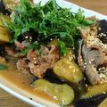 や～たん食堂's cooksnap of when they made ナスうまっっ♡な甘辛＊豚コマば～じょん.