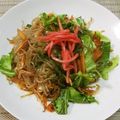 ヌーシ's cooksnap of when they made 糸こんにゃくで♪ソース焼きそば風.