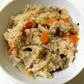リスちっち's cooksnap of when they made ツナとしめじの彩り五目炊き込みご飯.