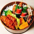 のんべぇヒロ's cooksnap of when they made カニカマかいわれチーズの海苔巻き☆.