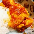 curisupin's cooksnap of when they made マーボー鶏♪カレー風味簡単トマト缶で.
