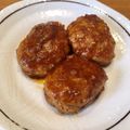 ぱふぃん．'s cooksnap of when they made ハヤシライスリメイク！簡単煮込ハンバーグ.