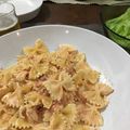 うめ冶's cooksnap of when they made 簡単♪カニトマトクリームスパゲティー.