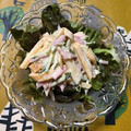 ひこモチ's cooksnap of when they made 今が旬！柿ときゅうりのサラダ.